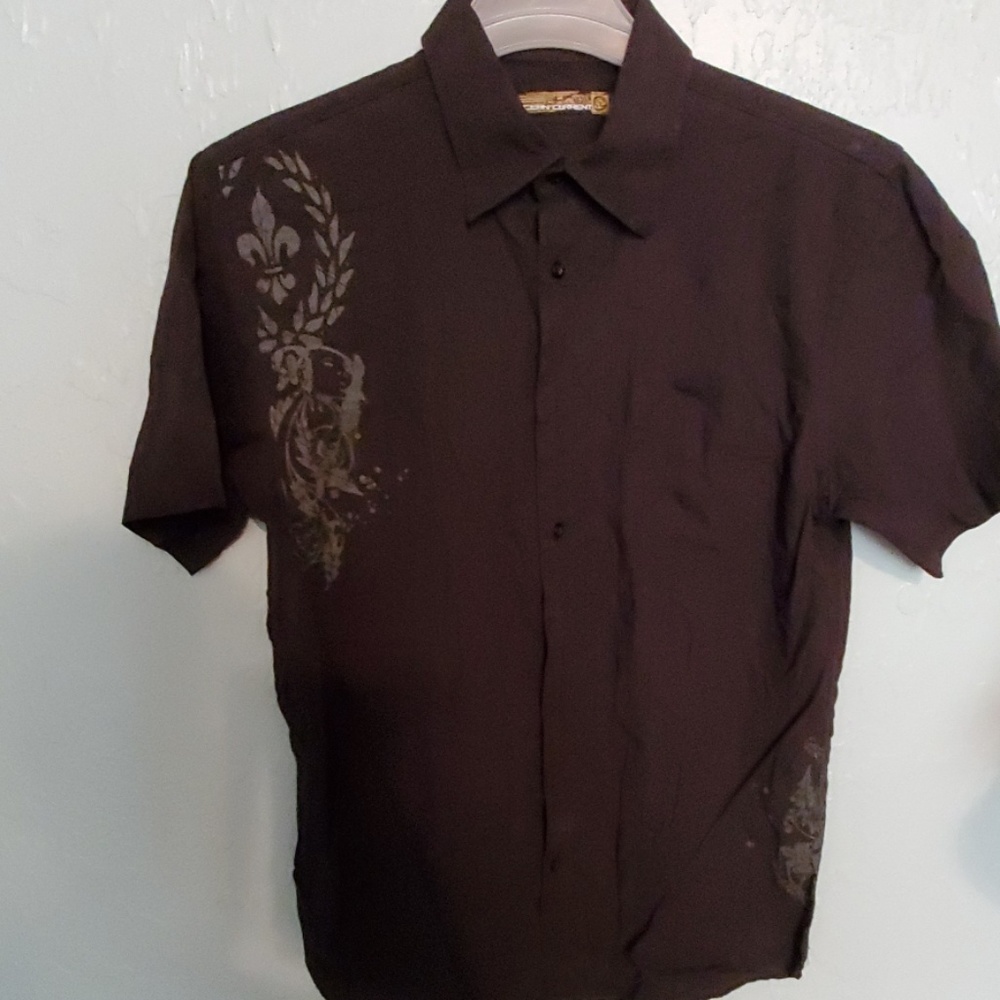Ocean current button down - Picture 1 of 4